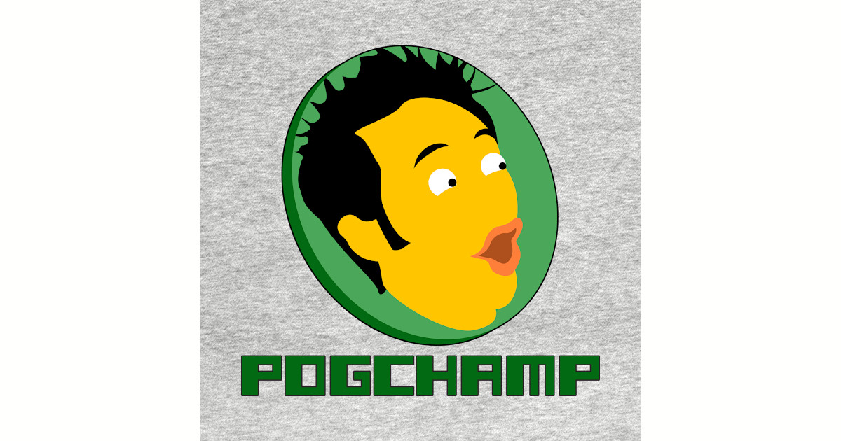 Pogchamp For Light Colored Shirts Pogchamp Sticker Teepublic Au